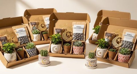 Ide Usaha Hampers Ramadhan Non Makanan / Ilustrasi AI