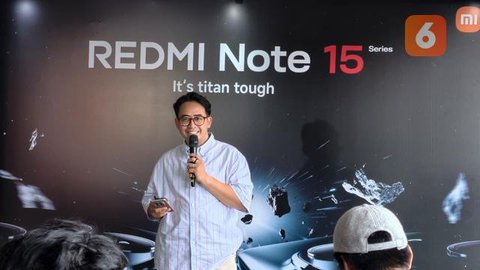 Potret sisi belakang bodi Redmi Note 15 Pro+ (Liputan6.com/Arief Ferdian Maulana)