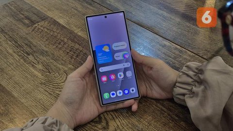 Samsung Galaxy S25 Ultra (Liputan6.com/ Agustin Setyo Wardani)
