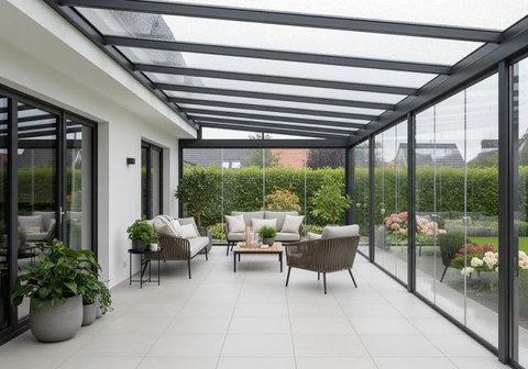 Model Teras Rumah Tertutup tapi Tidak Pengap (AI)