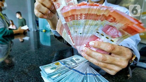 Bank Indonesia (BI) juga menjelaskan, pelemahan nilai tukar rupiah ini sejalan dengan pergerakan mata uang Asia. (Liputan6.com/Angga Yuniar)