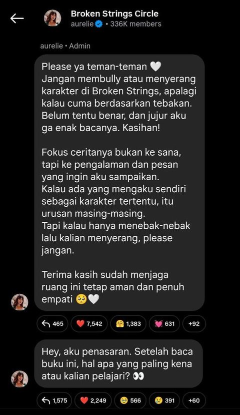 Aurelie Moeremans  salah satu Artis Saat Speak Up Keadaan Indonesia. [@aurelie]