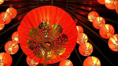 Warna merah bagi masyarakat Tionghoa mencerminkan kegembiraan dan dalam memulai sesuatu yang baru. (Liputan6.com/Angga Yuniar)