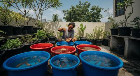 Jenis Sayuran Terbaik untuk Aquaponik (Foto: AI)