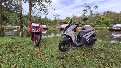 Dapat Warna dan Grafis Baru, Yamaha Lexi LX 155 Tampil Lebih Premium (ist)