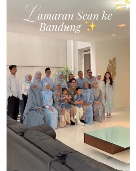 Potret lamaran Sean Ivan, adik Irish Bella di Bandung. [IG: @_irishbella_]