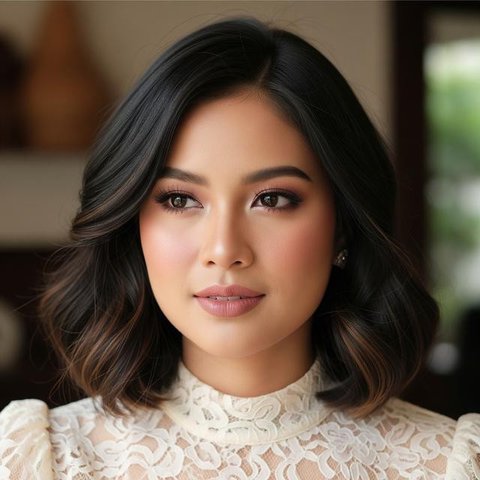 Model Rambut Pendek Wajah Oval Low Maintenance 2025. Foto: Gemini