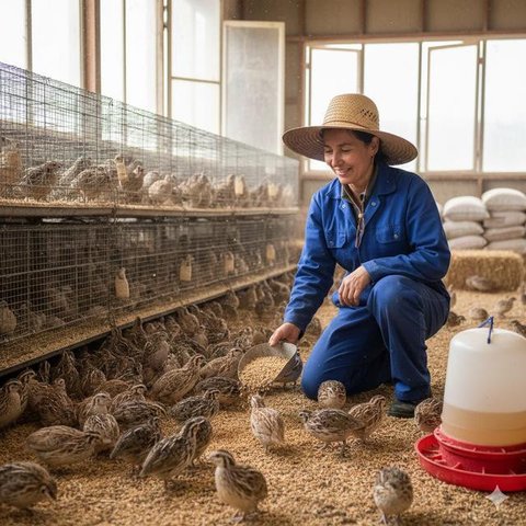 Ternak Ayam Rumahan yang Menghasilkan Telur Omega Sehat (Foto: Gemini AI)