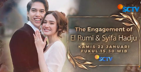 Lamaran El Rumi dan Syifa Hadju. (Foto tangkapan layar Instagram/ syifahadju)