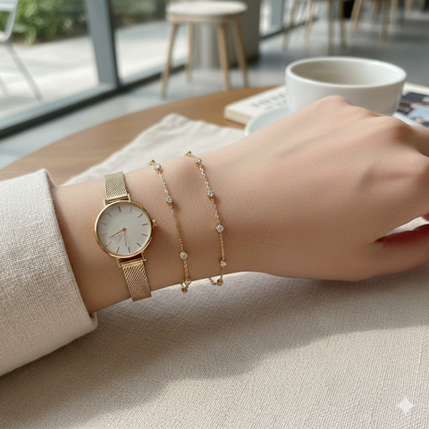 Model Gelang Emas Berlian Terbaru (Foto: ChatGPT)