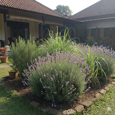 Cara Menghilangkan Bau Kotoran Kucing di Taman (Foto: Reve Art AI)