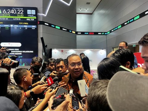 Direktur Utama Bursa Efek Indonesia (BEI), Iman Rachman, Rabu (19/3/2025). (Foto: Liputan6.com/Pipit IR)