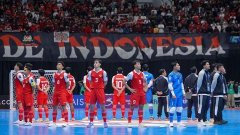 Perempat Final Piala Asia Futsal 2026: Indonesia Vs Vietnam. (Bola.com/Wiwig Prayugi)