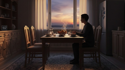 Ilustrasi Muslim, puasa, buka puasa, sahur. (Photo by Michael Burrows from Pexels)