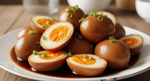 Telur Kecap 3 Bahan yang Gurih. Foto: Gemini