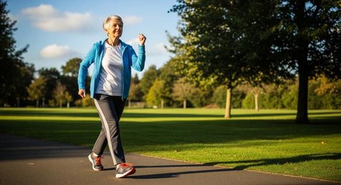 Cara walking workout untuk usia 50 tahun. (Unsplash - Arek Adeoye)