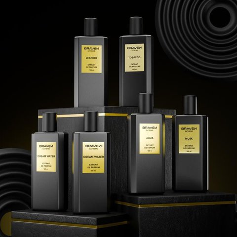 Enam varian Braven Extreme Extrait de Parfum. (dok. PT. Griff Prima Abadi)