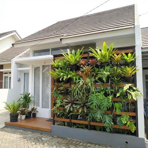 Model Taman Rumah Ideal dan Sehat untuk Keluarga (Foto: AI)