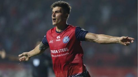 Sergio Castel saat masih berseragam Malaga. (Dok. X/Saul Garcia)