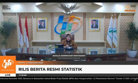 Sepanjang Januari hingga Desember 2025, Badan Pusat Statistik (BPS) mencatat neraca perdagangan Indonesia surplus sebesar 41,05 miliar dollar AS. Tampak foto udara menunjukkan aktivitas bongk