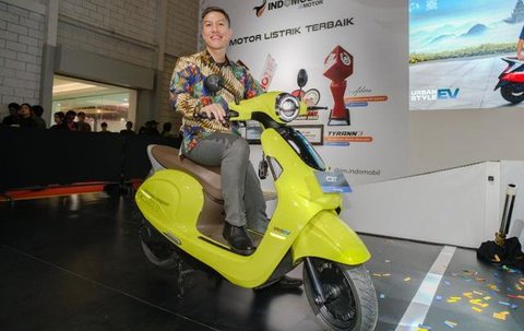 Indomobil eMotor Bawa 2 Motor Listrik Murah di IIMS 2026, Harga Rp 15 Jutaan (ist)