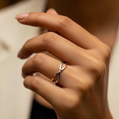 Model Cincin Berlian Luxury Look Minimalis 2026 (AI)
