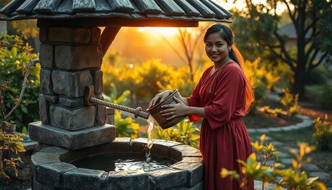 Ilustrasi Cara Jernihkan Air Sumur/Photo by brgfx on Freepik