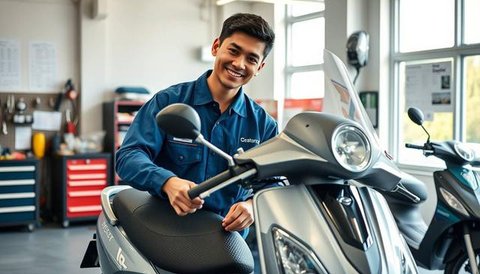 Turun mesin merupakan kondisi kerusakan mesin parah yang mengharuskan komponen dalam dibongkar. (suzuki.co)