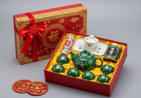 Ilustrasi hadiah, kado, Imlek. (Photo created by our-team on www.freepik.com)
