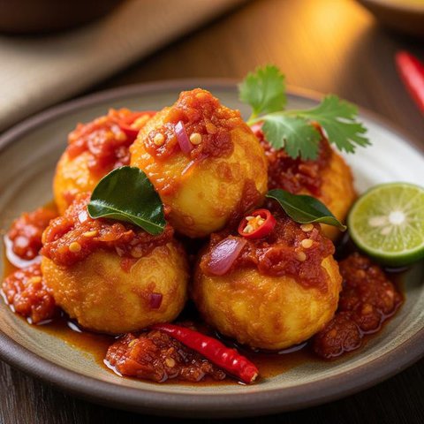 Resep Telur Kukus Goreng (Image by Gemini AI)