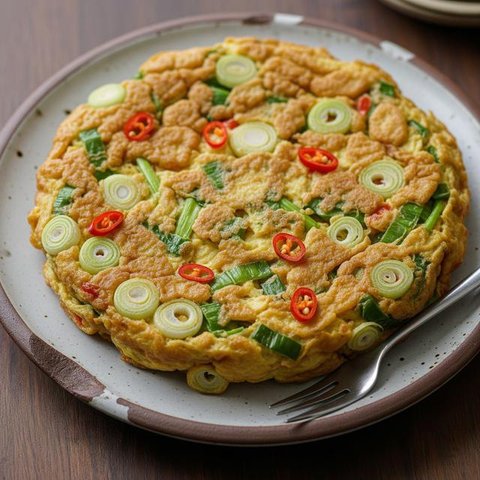 Resep Telur Kukus Goreng (Image by Gemini AI)