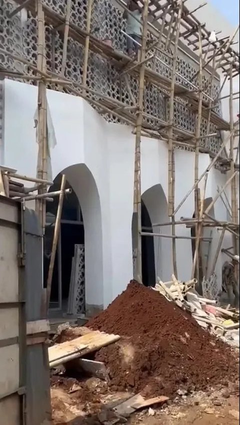 Proses Pembangunan Masjid Ivan Gunawan yang Segera Rampung, Bisa Digunakan untuk Salat Tarawih 2026