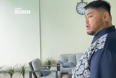Model Taman di Rumah Ruben Onsu/ Youtube Just Ruben