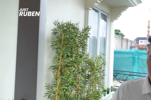 Model Taman di Rumah Ruben Onsu/ Youtube Just Ruben