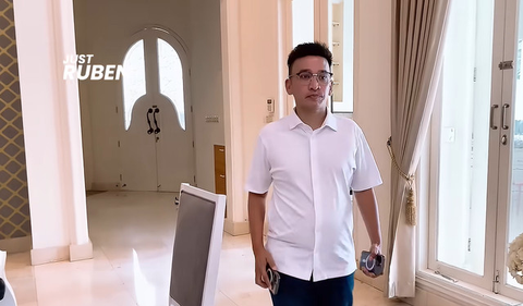 Model Taman di Rumah Ruben Onsu/ Youtube Just Ruben