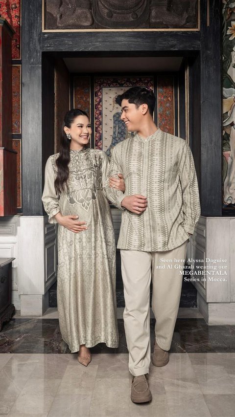 Al Ghazali dan Alyssa Daguise. (Foto: Instagram/alyssadaguise)