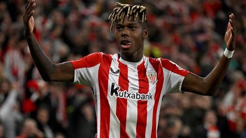 Selebrasi Ousmane Dembele dalam laga PSG vs Real Madrid di semifinal Piala Dunia Antarklub 2025, Kamis (10/7/2025). (AP Photo/Pamela Smith)