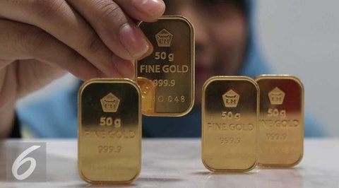 Ilustrasi harga emas hari ini (dok: Foto AI)