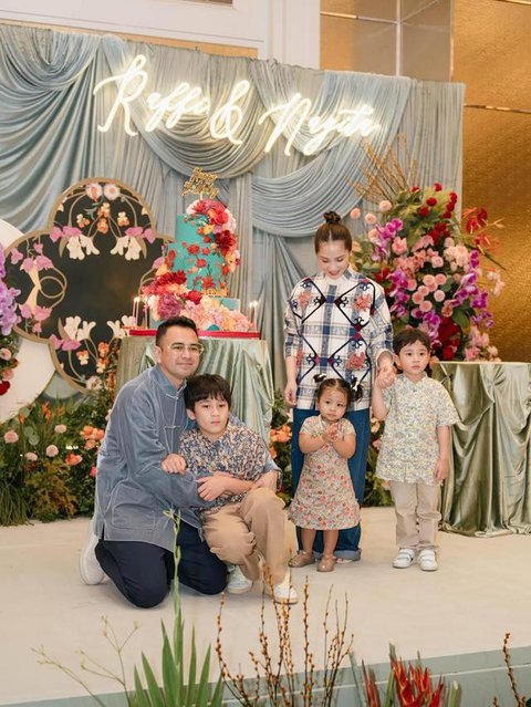 Dekorasi Panggung Acara Ultah Raffi-Nagita (Instagram raffinagita1717)