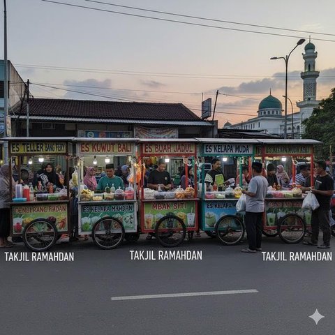Ide Jualan Kukusan untuk Buka Puasa (Foto: AI)