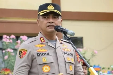 Eks Kapolres Bima AKBP Didik menjalani sidang etik. (Antara)