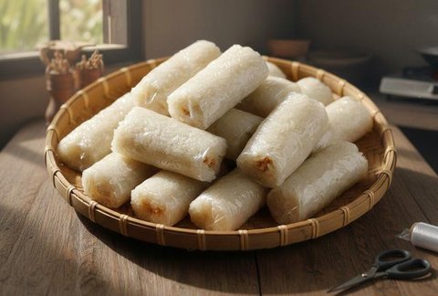 lemper plastik tanpa daun pisang Gemini AI