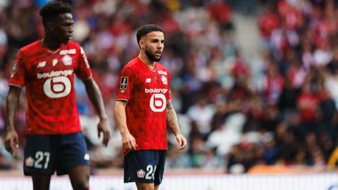Duel LOSC Lille vs FK Crvena Zvezda di leg pertama play-off fase knockout Liga Europa 2025/2026, Jumat (20/2/2026) dini hari WIB. (Francois LO PRESTI / AFP)