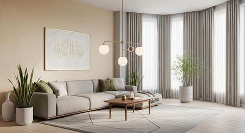 Tips Membuat Rumah Terlihat Lebih Luas dan Rapi untuk Acara Buka Bersama 2026. (Foto: Gemini AI)