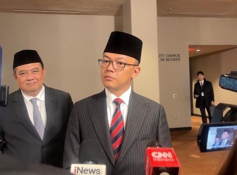 Menlu RI Sugiono melakukan pertemuan bilateral dengan Sekretaris Jenderal Perserikatan Bangsa-Bangsa (Sekjen PBB) Antonio Guterres di Markas Besar PBB, New York (16/2/2026), Amerika Serikat.