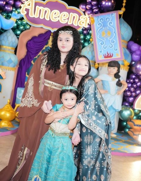 Potret Amora Lemos di Perayaan Ultah Ameena (instagram.com/amora_lemos05)