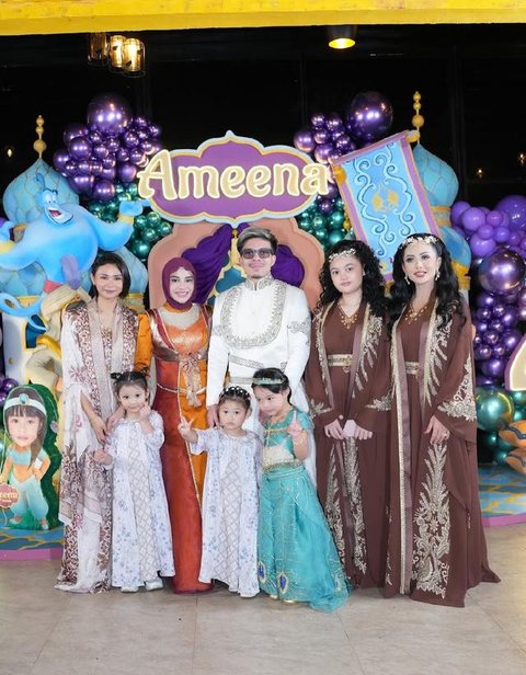 Potret Amora Lemos di Perayaan Ultah Ameena (instagram.com/amora_lemos05)