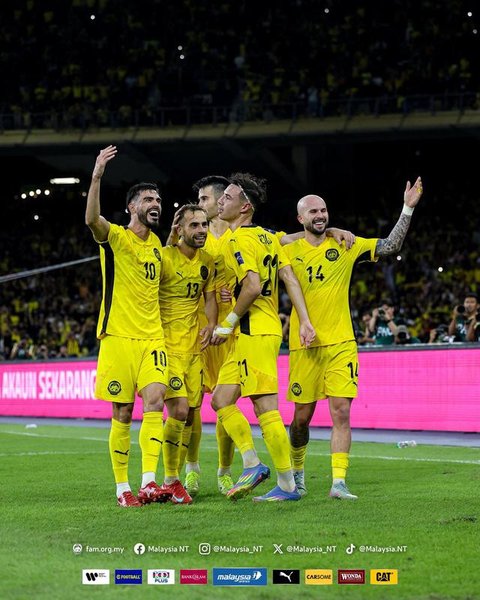 Facundo Garces ketika berlatih bersama Timnas Malaysia (Ofisial X Timnas Malaysia/@malaysia_nt)