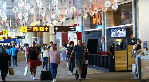 Menteri Koordinator Bidang Perekonomian Airlangga Hartarto di Kompleks Istana Kepresidenan Jakarta. (Foto: Istimewa).