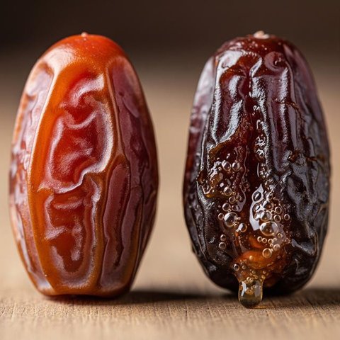 Ilustrasi kurma (dok.unsplash/ Mona Mok)